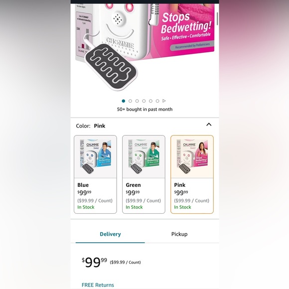 ❤️❤️ Chummie Premium Bedwetting Alarm for Deep Sleepers - Picture 4 of 4